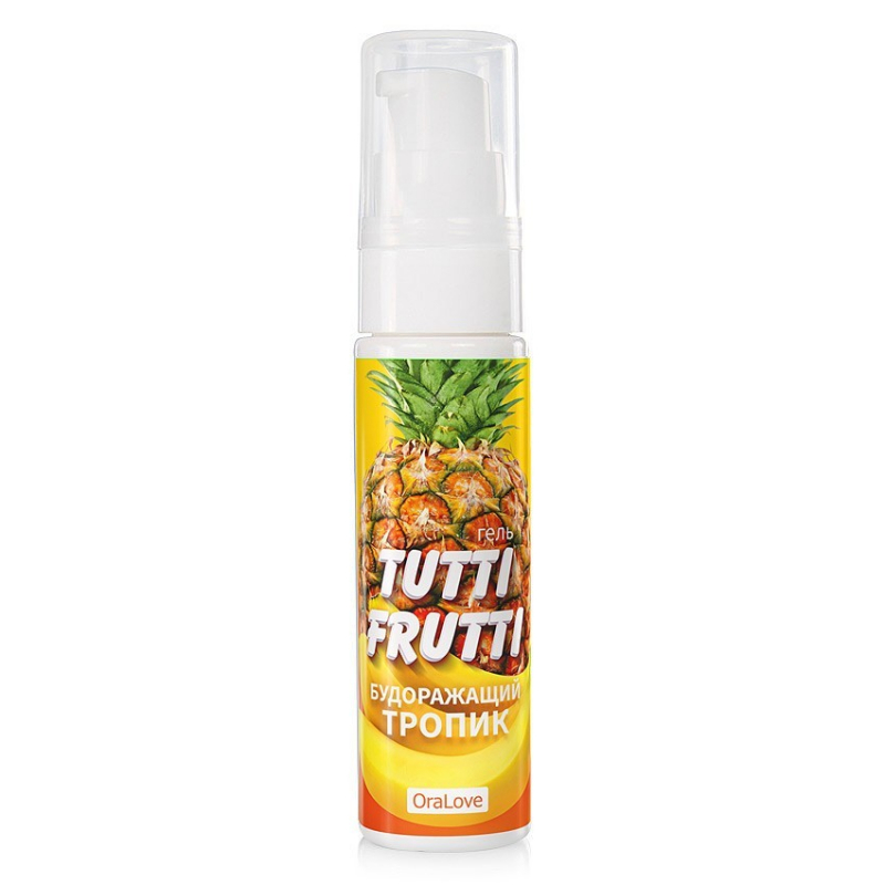 Гель "Tutti-Frutti" с ароматом и вкусом тропических фруктов, 30ml 