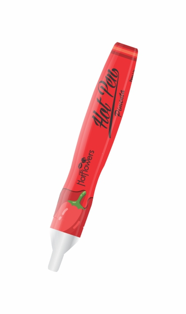 Краска съедобная для рисования на теле "Hot Flowers" фломастер, перец 