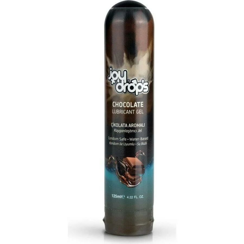 Гель на водной основе "Joy Drops Chocolate" с ароматом и вкусом шоколада, 125ml 